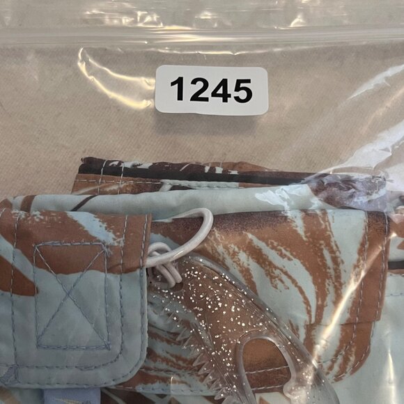 NWT ONeill Mens Floral Print Boardshorts Size 3 Swimwear Cargo Pocket - Picture 15 of 15